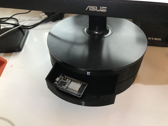 3D-Printed Monitor Stand with drawers for Asus VS247HR 04.jpg
