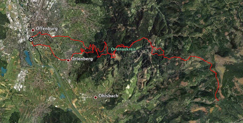 File:Offenburg - Hohes Horn - Fritscheneck - Kornebene - Fritscheneck - Winterwald Map 2010-05-23.png